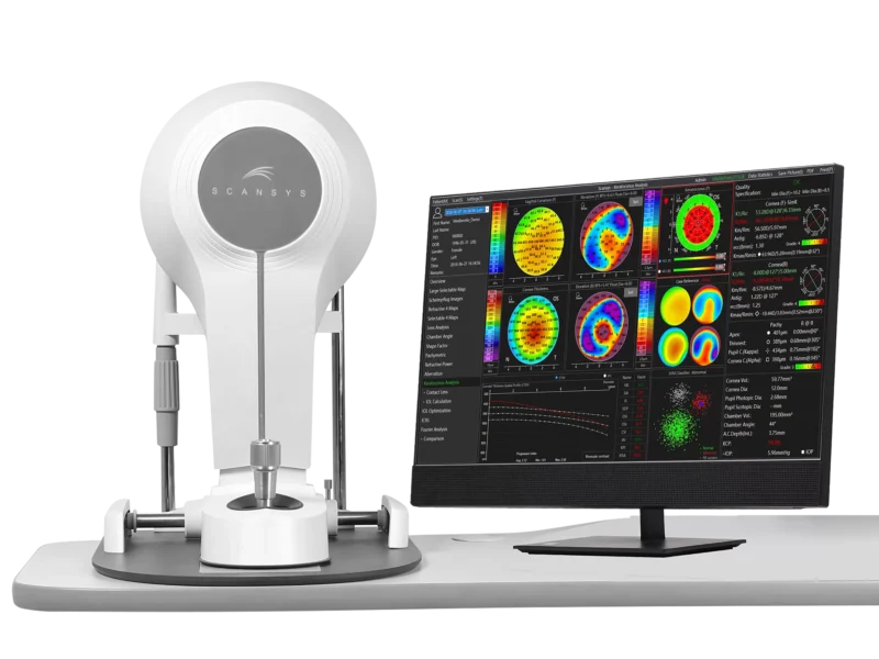 ANALIZADOR DE SEGMENTO ANTERIOR SCANSYS TA517 3D